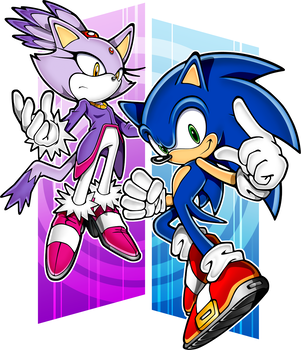 Sonic Rush Official Artwork